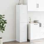 vidaXL Armoire d'apothicaire blanc 40x41x174 5 cm bois d'ingénierie