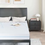 vidaXL Matelas Blanc 160 x 200 cm Mousse