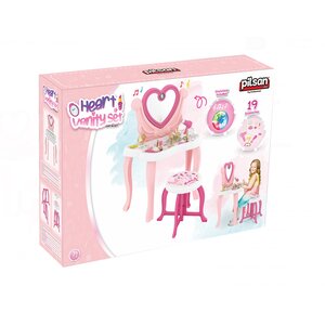 Pilsan 06-047 - Table de maquillage en forme de cœur