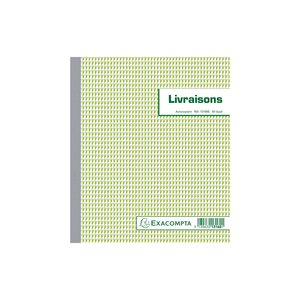 Manifold Livraisons 21x18cm 50 Feuillets Dupli Autocopiants - Motif  - X 10 - Exacompta