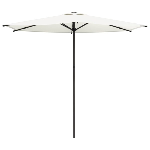 vidaXL Parasol de jardin 270 x 270 cm Polyester Rectangulaire Crème