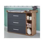 Table à langer Alessio 35 Wiko Artisan Anthracite