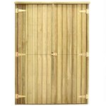 vidaXL Abri à outils de jardin 123x50x171 cm Pinède imprégnée