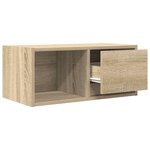 vidaXL Meubles TV 2 Pièces chêne sonoma 60x31x25 5 cm bois d'ingénierie