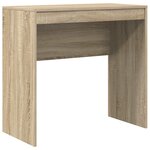 vidaXL Bureau avec tiroir avec étagère 2 Pièces Chêne Sonoma
