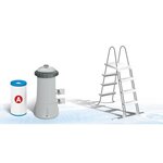 Intex kit piscine prism frame ronde tubulaire (ø)3,66 x (h)1,22m