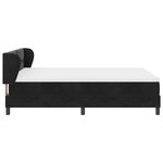 vidaXL Lit à ressorts avec tête de lit Noir 140 x 190 cm Velours