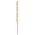 vidaXL Tête de lit avec tête de lit Crème 90 cm Cuir synthétique