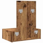 vidaXL Table de Toilette Marron 60 x 40 x 70 cm Bois d'ingénierie