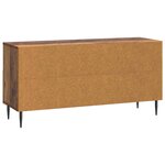 vidaXL Meuble TV Bois ancien 102 x 34 5 x 50 cm Bois d'ingénierie