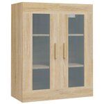 vidaXL Armoire murale suspendue Chêne sonoma 69 5x34x90 cm
