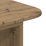 vidaXL Table console Chêne artisanal 93 x 40 x 75 cm Bois d'ingénierie