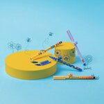 Legami CPP0013 - Stylo à encre gel avec animal décoratif lion > - Lovely Friends