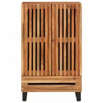 vidaXL Buffet haut 60x34x100 cm bois massif d'acacia