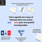 Recharge Exatime 17 Civil semainier sur 2 pages 172x105 mm Sept à Décembre EXACOMPTA