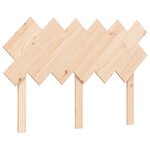 vidaXL Cadre de lit sans matelas bois massif