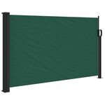 vidaXL Auvent latéral rétractable vert foncé 120x500 cm