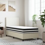 vidaXL Matelas à ressorts ensachés moyen 90x190 cm