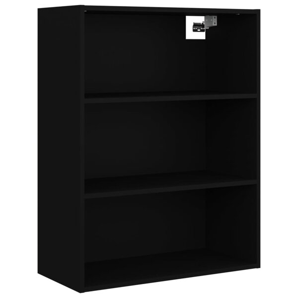 vidaXL Armoire murale suspendue Noir 69 5x32 5x90 cm