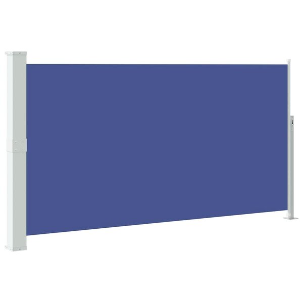 vidaXL Auvent latéral de patio 160x300 cm Bleu