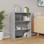 vidaXL Armoire murale suspendue Sonoma gris 69 5x32 5x90 cm