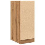 vidaXL Armoire d'apothicaire chêne artisanal bois d'ingénierie