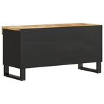 vidaXL Meuble TV 85x33x43 5 cm bois massif de manguier