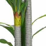 vidaXL Arbre artificiel dracaena 36 feuilles 120 cm vert