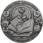 Pièce de monnaie en Argent 25 Dollars g 62.2 (2 oz) Millésime 2026 Love Stories PAOLO AND FRANCESCA