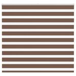 vidaXL Store zèbre marron 165x150cm largeur du tissu 160 9cm polyester