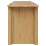 vidaXL Support pour TV HILL Marron miel 158 x 40 x 39 5 cm Pin massif