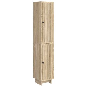 vidaXL Ensemble de Meubles 2 Pièces Chêne Sonoma 34 5 x 33 x 90 cm