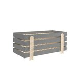 4 Lits Modulo Arrow Gris Empilables 90x200 L 203 6 x Lg 93 8 x H 27 5 cm