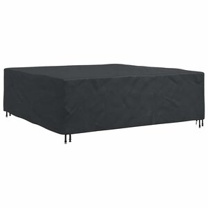 vidaXL Housse pour mobilier d'extérieur Noir 235 x 235 x 70 cm 210D