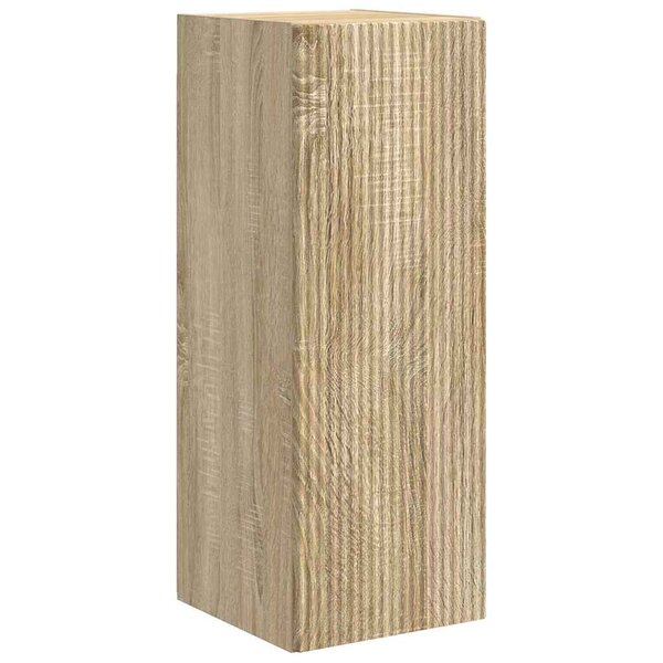 vidaXL Meuble TV mural Sonoma 30 x 31 x 80 cm Bois d'ingénierie