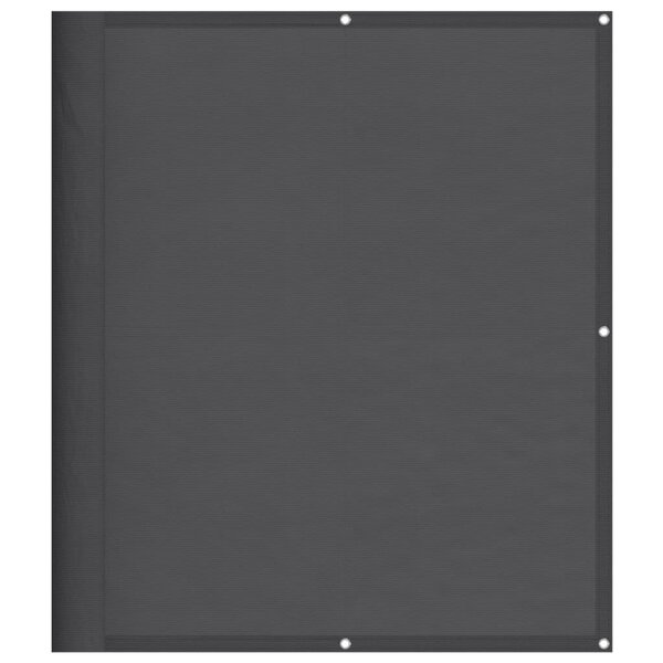 vidaXL Écran de balcon anthracite 120x1000 cm 100  polyester oxford