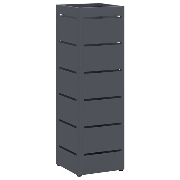 vidaXL Porte-parapluies Anthracite Métal Moyen Décos modernes
