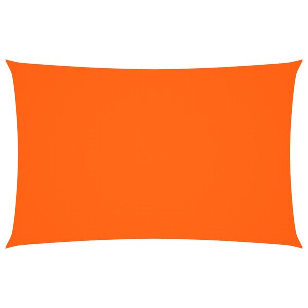 vidaXL Voile de parasol tissu oxford rectangulaire 2 5x5 m orange