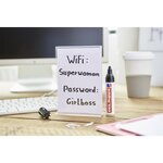 Marqueur Permanent 550 Rouge Corps Alu Pointe Large 3-4 mm x 10 EDDING