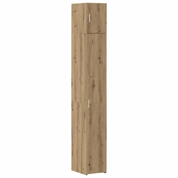 vidaXL Cabinet de rangement slim chêne artisanal 30 x 42.5 x 225 cm