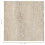 vidaXL Dalles de plancher autoadhésives 20 Pièces PVC 1 86 m² beige