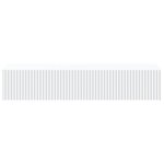 vidaXL Table d'appoint murale Blanc 87 5 x 34 5 x 17 cm