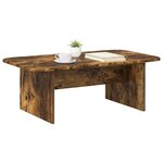 vidaXL Table basse Chêne fumé 93 x 53 x 33 cm Bois d'ingénierie
