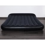 Bestway Lit pneumatique Tritech 2 personnes 203x152x30 cm Noir