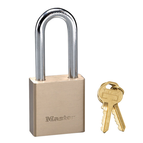 Cadenas en laiton massif à clé idéal pour sécuriser portails  abris de jardin  98 x 44 x 20 mm