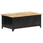 vidaXL Table basse 90x50x35 cm Bois solide de manguier