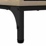vidaXL Buffet Chêne sonoma 79 5 x 33 x 82 cm Bois d'ingénierie