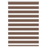 vidaXL Store zèbre marron 105x150cm largeur du tissu 100 9cm polyester