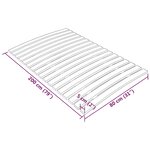 vidaXL Latte de rechange pour sommier avec 17 lattes 80 x 200 cm