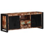 vidaXL Meuble TV 100x30x40 cm Bois de récupération solide